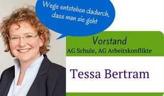 Visitenkarte Tessa Bertram Mediatorin Trainerin Mitglied Vorstand Konflikthaus