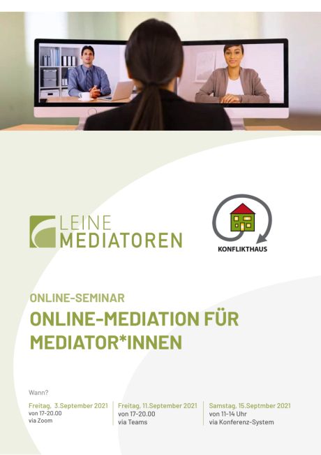 Online-Mediation für Mediator*innen | Online-Seminar