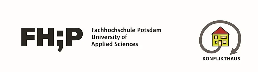 Mediator finden Gemeinsames Logo FHP Potsdam Konflikthaus